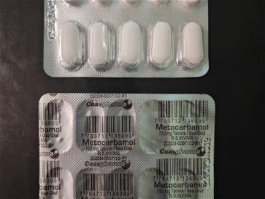 Metocarbamol 750 mg, el blister de 10 tabletas - Img main-image-45191148