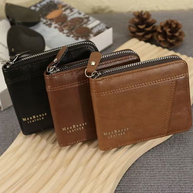 Billeteras de hombre de zipper, compactas - Img 102577057