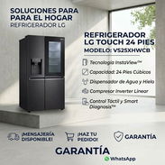 *REFRIGERADOR LG 24 PIES TOUCH TOUCH* *MODELO VS25XHWCB* *PRECIO *2400 u *GARANTÍA 3 MESES* - Img 57807767
