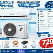Split Milexus Inverter de 1 y 1 toneladas - Img 57387150