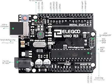 Arduino Uno+ Cables Dupont Nuevo 0km Nylon - Img 64679947