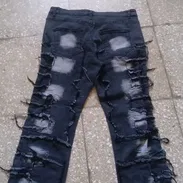 Vendo pantalon d mezclilla d buen elastizado de hombre. Talla 34 Nuevo - Img 56188158