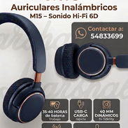 🎧 M15 🎧 AURICULARES INALÁMBRICOS M15. SERVICIO DE MENSAJERÍA CON FACTURA Y GARANTÍA. TL 54833699 - Img 55114978