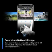 Asegura tu casa con Cámara exterior Wi-Fi | Enchufable | Claridad diurna por la noche | 2K QHD | Detección de personas - Img 48309267