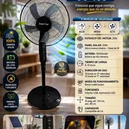 Ventilador recargable Fan Solar - Img 57118795