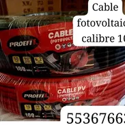 Cable fotovoltaico puro cobre, cable de red, cajas de estanca, cable eléctrico #8 y 10 y Otros materiales eléctricos - Img 56409065