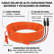CABLE SOLAR MC4 a DC 8mm (5 metros) - Img 57153678