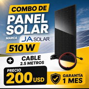Combo panel solar - Img 57605960