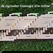 Conjunto de cargador y cable tipo c samsung 45w sellados en caja a estrenar por usted - Img 47506922