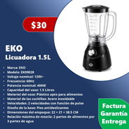 Licuadora / batidora 1.5L Eko - Img 55694070