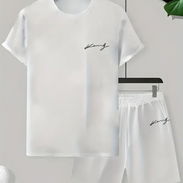 Conjuntos de shorts y pullover blanco de hombre - Img 56269895