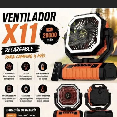 Ventiladores recargables - Img 125853690