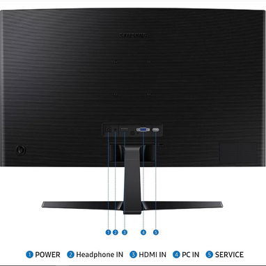 Monitor Curvo de 27 pulgadas FHD Samsung Essential S3, modelo S27D366GAN + Garantia. Me quedan 2 - 5/8