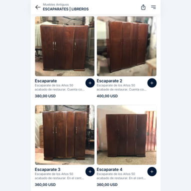 Muebles antiguos recién restaurados a tu disposición... - 5/10
