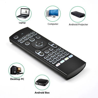 🎮🖱️ Control Remoto Air Mouse MX3 Pro – Todo en Uno para tu Smart TV y TV Box - Img 115111411
