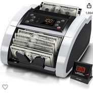 Maquina contadora de dinero \\ nueva totalmente— profesional— con detectores de billetes falsos — - Img 45763418