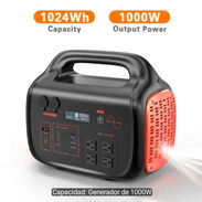 Estación de energía Modelo PYS-PEI-U01000 con *1.024 Wh de batería LiFePO₄ con inversor de 1.000 W* - Img 56917319