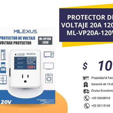 Protector de voltaje 220V y 110 V marca Milexus( de espiga y de línea) - Img 110697830