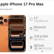 iPhone 17 pro Max 12/256, nuevo sellado, garantía - Img 56053625