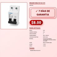 BREAKER DOBLE DE 32A S.P.C . - Img 57892397