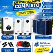 Kit solar must de inversor 12kw 110 y 220v - Img 58173867