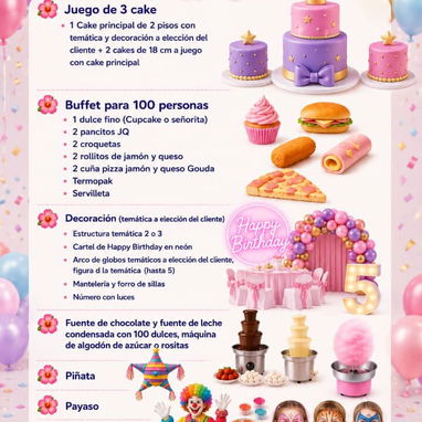 COMBOS DE CUMPLEAÑOS PARA NIÑOS - Img 123157284
