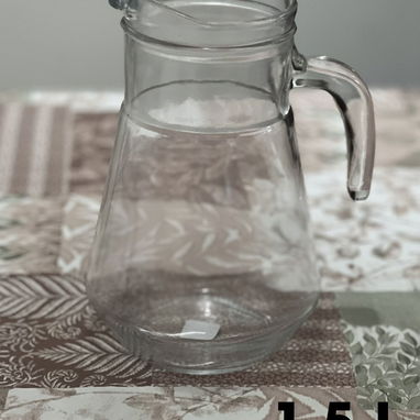 Vasos y Jarra de vidrio 1.5 L - Img 118553957