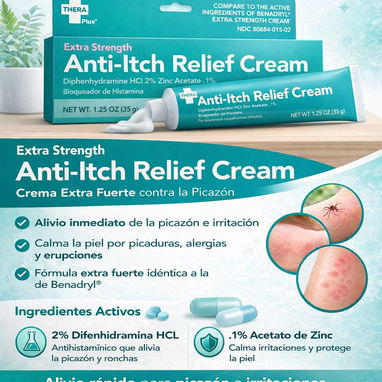 Pomada para dolores, hongos, hemorroides, soriasis, triple antibiótico, benadrilina, hidrocortisona - Img 121975766
