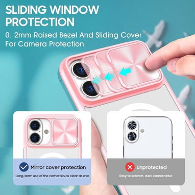 ☎️53544655 🛵 Entrega Disponible ⭐Funda Magnética para iPhone 17 con Cubierta Deslizable para Cámara ⭐ - Img 123715294
