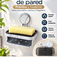 🧼 Jabonera de pared | Práctica y moderna | Precio por cantidad | Delivery disponible 🚚 - Img 57896739