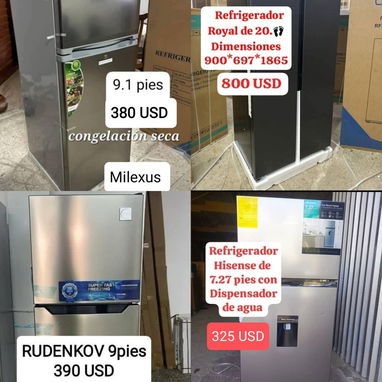 Variedad de electrodomésticos para su hogar Split , refrigerador, colchón al vacío, lavadoras - Img 123508344