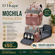 Mochila Pañalera. Domicilio Incluido - Img 57027624