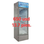 ×××NEVERA EXHIVIDORA VERTICAL 13.7 PIES MILEXUS NUEVA EN CAJA - Img 55493867