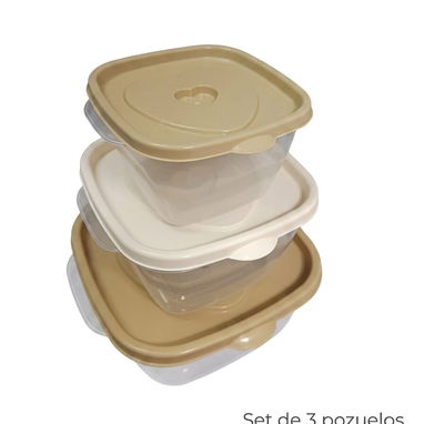 Set de 3 pozuelos plásticos - 2/2