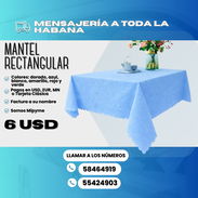 🍽️ MANTEL PARA DECORAR MESA RECTANGULAR 💲6 USD - Img 54320515