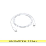 CABLE DE CARGA TIPO C - IPHONE (1M) - Img 55757980