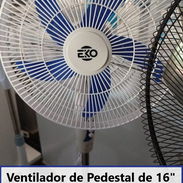Ventilador de Pedestal 16" Nuevo en caja, con 6 meses de garantía. Propiedad, Factura y Slip de compra - Img 52054252