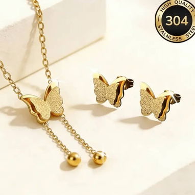 Joyas de acero quirúrgico plateado y dorado. El oro moderno más duradero y con más brillo - Img 123089867