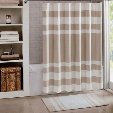 ✅ Cortinas de Baño de Tela Gruesa - 3/5