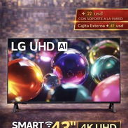 SMART TV LG 43" UHD 4K Precio 360 - Img 55137828