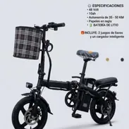Bicicleta electrica plegable 620usd - Img 55797771