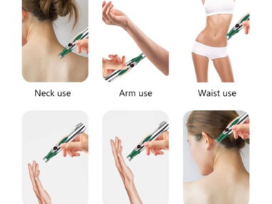 Lápiz eléctrico de acupuntura paar dolores musculares* Terapia para cervical, espalda, hombro* Para dolor muscular - Img 61998076