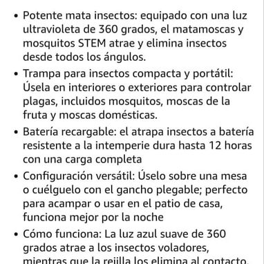 Mata insectos potente. Moscas, mosquitos... - Img 111696988