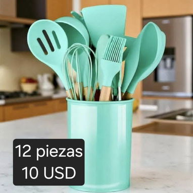 Juego de cucharones de silicona - Img 123619242