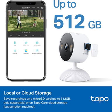 🍀Cámara de Seguridad Tapo 2K 3MP para Interiores y Exteriores🍀 - Img 123126111