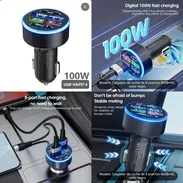 Cargador de celular para carro + Voltimetro ✅️ - Img 56702727