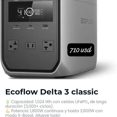 Ecoflow y baterías extras 🔋 ⚡ Apúrate, se acaban rápido! - Img 121760194