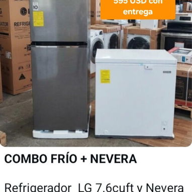 Refrigerador LG de 11 pulgadas ,mensajería y garantía . - Img 123001027
