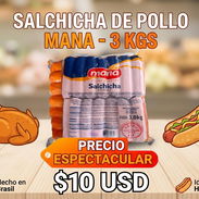 SALCHICHA DE POLLO 3KGS=10 USD - Img 53443109