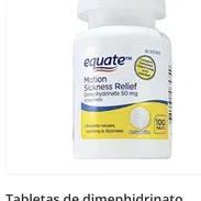 Tabletas de dimenhidrinato para aliviar el mareo 100 tab 16 usd - Img 54649219